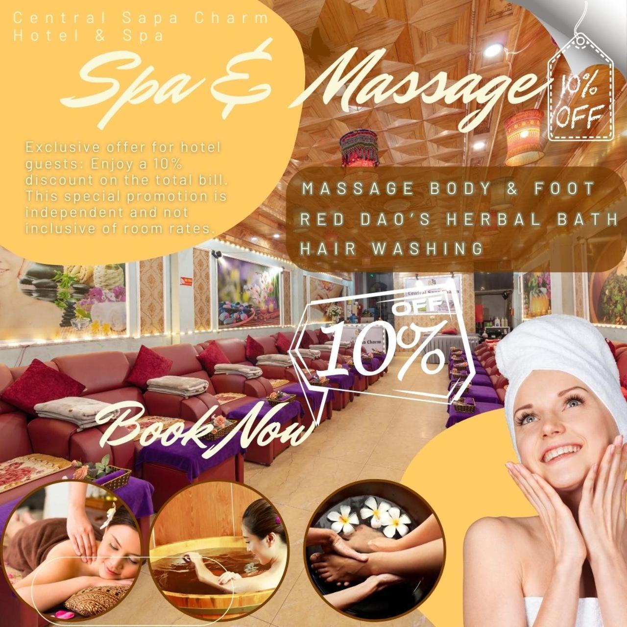 Central Sapa Charm Hotel Eksteriør billede